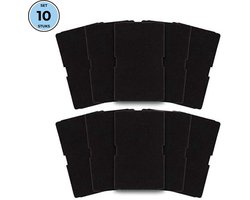 Bramokava 10x Filter geschikt voor Beko Blomberg Droger 2964840100 - 235 x 150 mm - Spons Foam Schuimfilter
