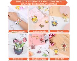 30 Stuks Krimpfolie Vellen Knutselpakket - 20 X 14.5cm - Krimp Folie Vel - Krimpie Dinkie Dimpie Knutselen Knutselpapier -Vellen Set - DIY Pakket Spullen voor Jongens, Meisjes - Knutselkoffer Sieraden Maken Oorbellen, Sleutelhangers Armbandjes