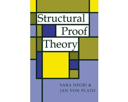 Omslag van Structural Proof Theory
