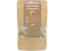 Amla Poeder 100% Puur - 100gram - Gebruik Amla Poeder bij Smoothies, Kruidenthee en Gerechten - Amla is tevens Geschikt als Natuurlijke Gezichtsmasker en Gezichtsscrub