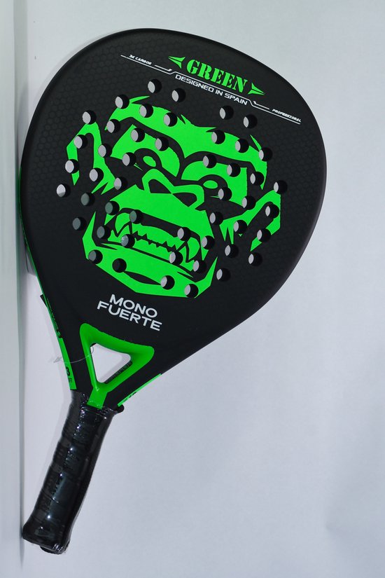 Belgisch Mono Fuerte Green padel racket - premium Quality