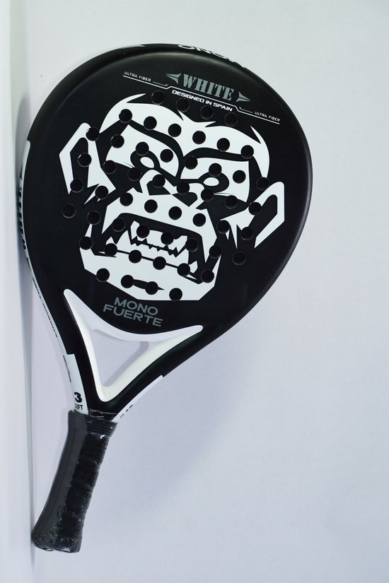 Belgisch Mono Fuerte White padel racket - premium Quality