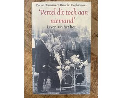 Omslag van Vertel Dit Toch Aan Niemand