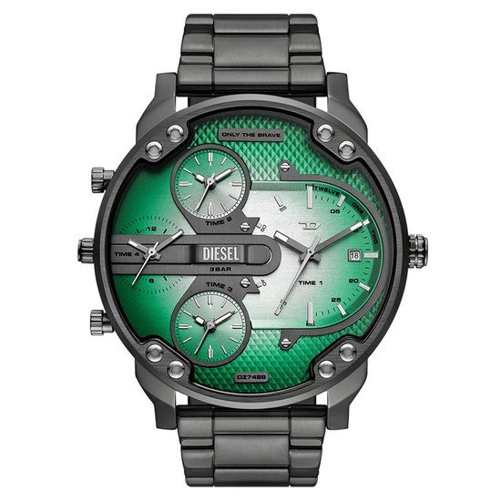 Diesel MR. Montre Homme DADDY SLIM 54 mm - Grijs