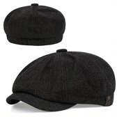 Peaky Blinders Vest Bruin-Zwart met Pet - Jaren 20 Kopen