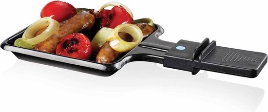 Princess Gourmetstel 162810 - Raclette Steengrill Party - 4 personen - 21 x 21 cm - Regelbare thermostaat - 600W - PFAS Vrij — afbeelding 4