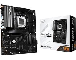 ASRock B850 Pro-A - Moederbord - ATX - AMD B850 - Socket AM5 - DDR5 - Realtek ALC897 - Realtek 2.5G LAN
