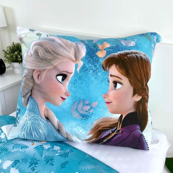 Frozen Dekbedovertrek Family - Eenpersoons - 140 x 200 cm - Katoen van Merkloos — afbeelding 3