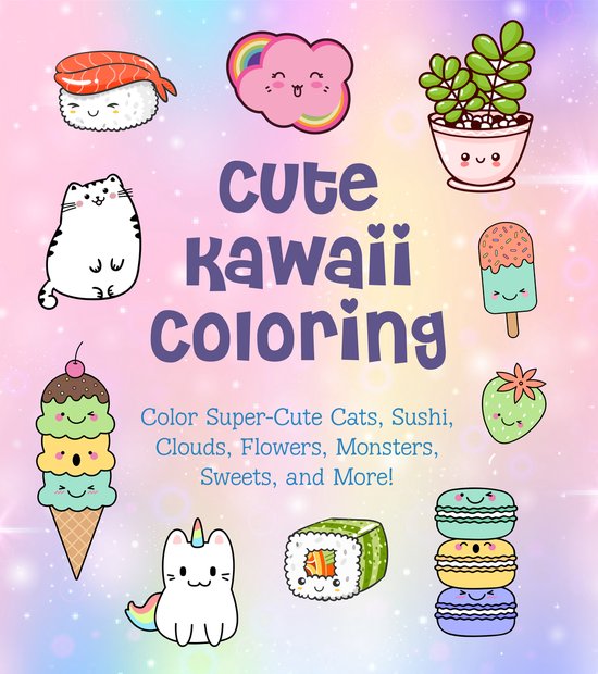 Creative Coloring- Cute Kawaii Coloring - cover