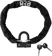R2B Motorslot ART 4 - 120 CM - 2 Sleutels - Scooter Slot - Fietsslot - ART 4 Slot - Kettingslot Motor - Kettingslot Scooter - Fietssloten electrische fietsen - Motorsloten - Scootersloten - Bike Lock
