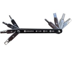 DIB Multitool 8 in 1 multitool lichtgewicht - Fietsgereedschap - Universeel - Dun - Compact