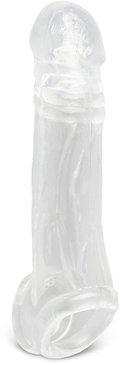 Transparante Penis Extender – Luxe Realistische Sleeve voor Intense Stimulatie