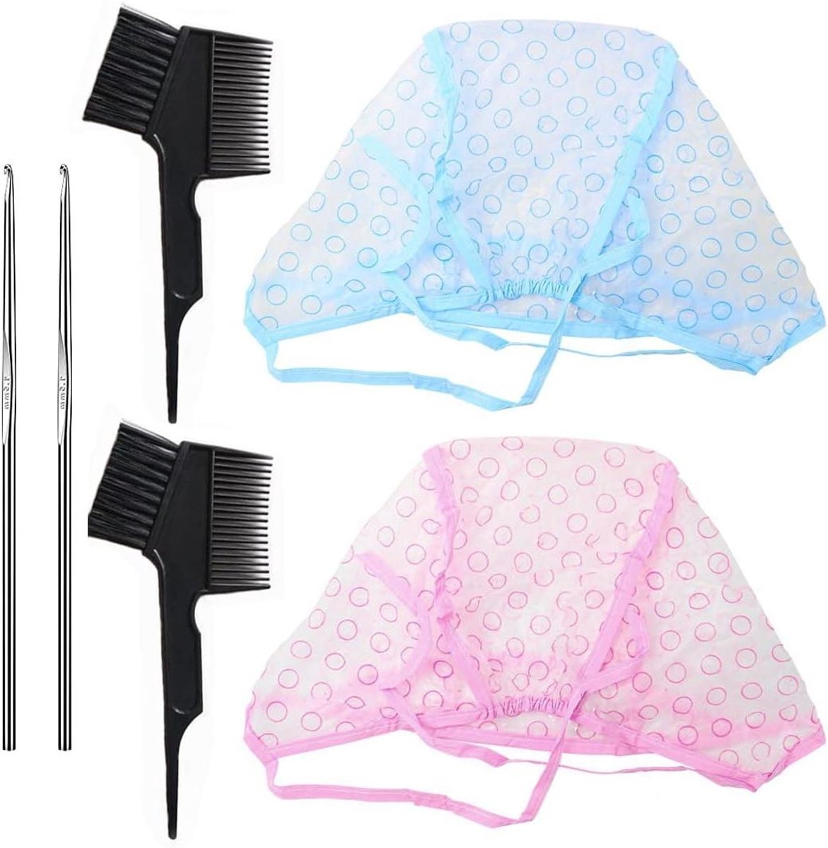 Haarkap haarfolie blonderingspoederset voor highlights in kapsalon