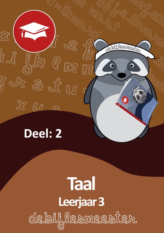 Oefenboeken De Bijlesmeester - Oefenboek Taal deel 2 leerjaa ... - cover
