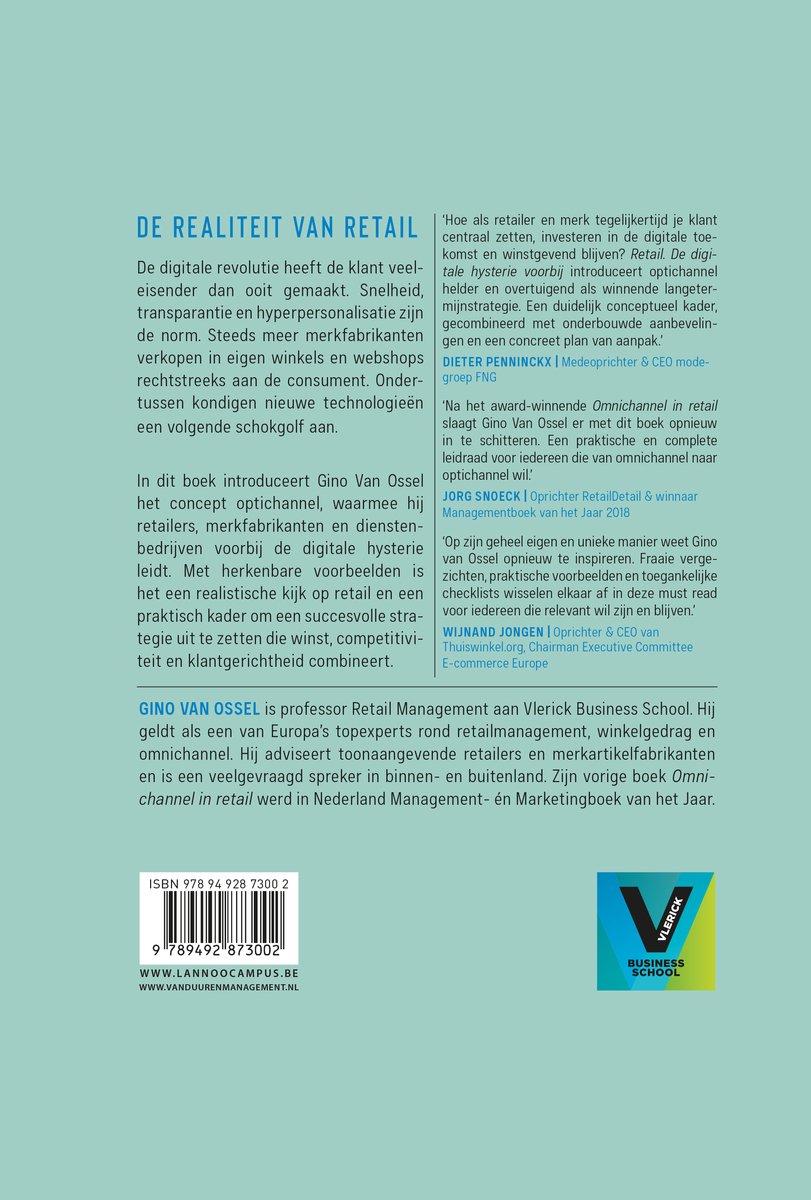 Retail - De digitale hysterie voorbij - back cover