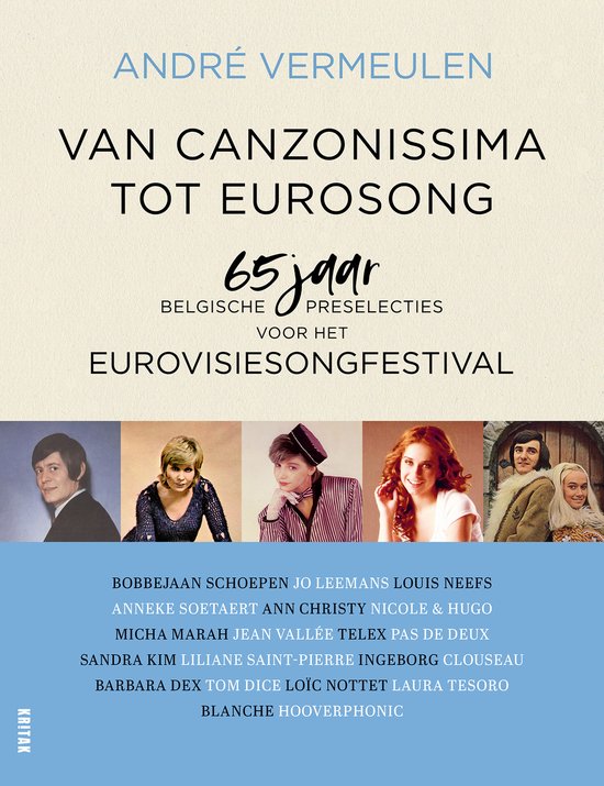 Van Canzonissima tot Eurosong - cover