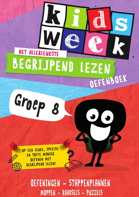 Kidsweek - Het allerleukste begrijpend lezen oefenboek - cover