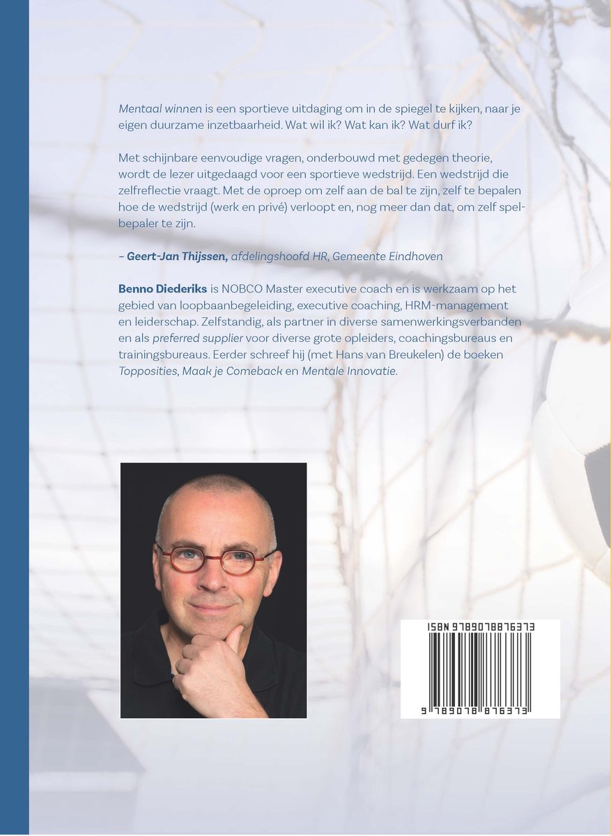 Mentaal Winnen - back cover