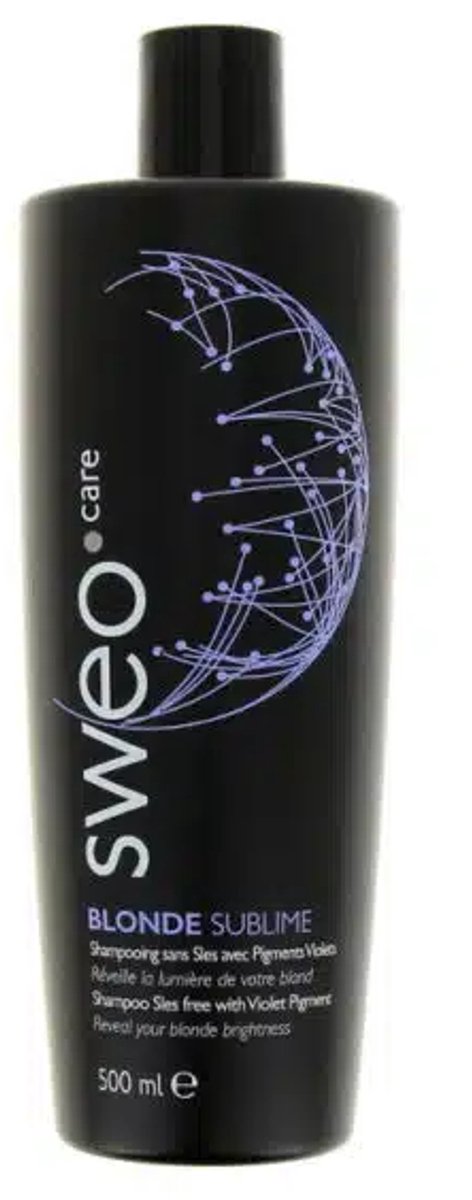Sweo - Care - Blonde Sublime - Shampoo with Violet Pigment - 500ml