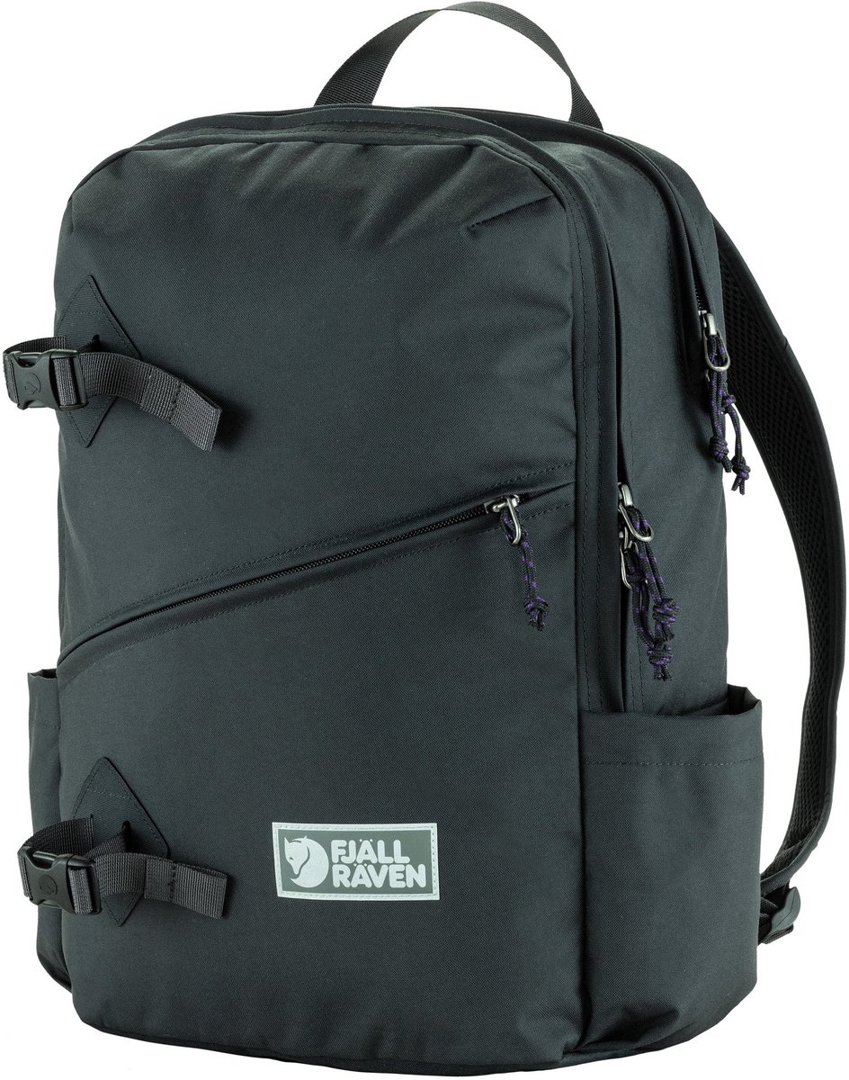 Fjällräven Vrije tijd rugzak Rugzak met laptopvak Vardag 17 Backpack Coal Black Zwart – foto 4