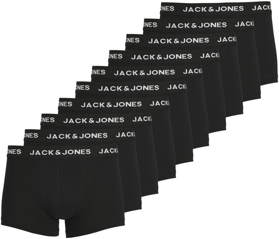 JACK&JONES ADDITIONALS JACSOLID TRUNKS 10 PACKS NOOS Heren Onderbroek - Maat L