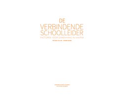 Omslag van De verbindende schoolleider
