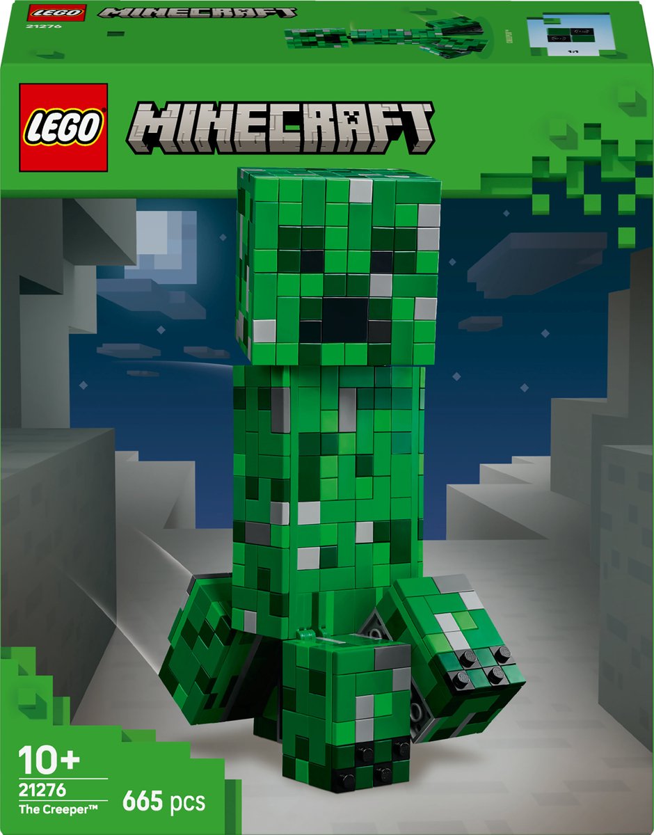 LEGO 21276 Minecraft De Creeper