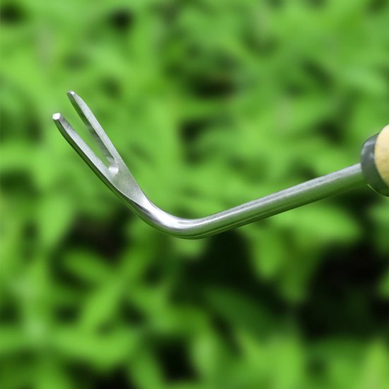 Ibenzoa® Robuuste Onkruidshamer van Roestvrij Staal voor Tuinieren van Ibenzoa — afbeelding 5