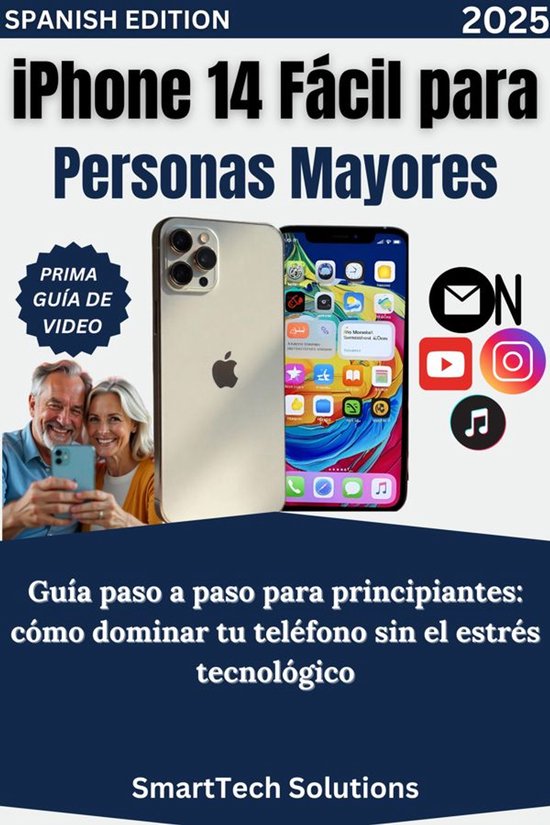 iPhone 14 Fácil para Personas Mayores - cover