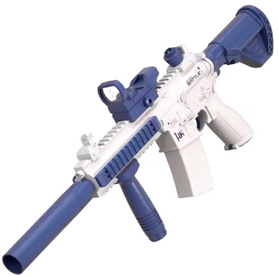ASTRAVON Elektrisch Waterpistool - 2025 MODEL - Automatisch Waterpistool - Waterpistool - Zomer Speelgoed - Watergevecht - Oplaadbaar - Blauw - Kinderplezier - Waterpret - Strand speelgoed - Tuinspeelgoed - Elektrisch speelgoed - Waterbattle