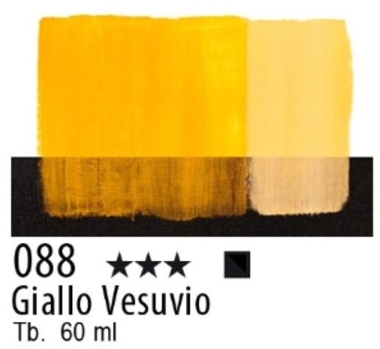 Colori ad Olio Maimeri serie Artisti Giallo di Napoli Scuro (107) tubo da 60 ml