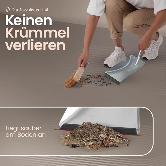 Handbezem lange steel I 60 cm I kokosnoot I garde auto handbezem handveger wasborstel veegmachine — afbeelding 4