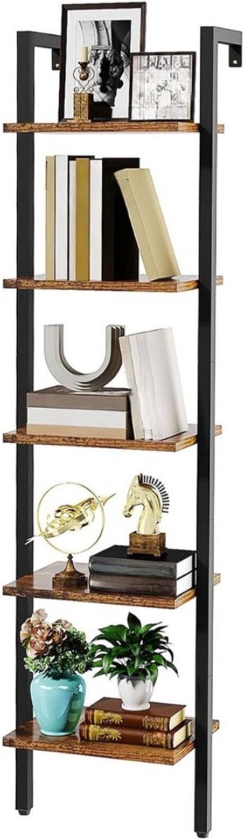 Thuys – Ladderrek – Ladderkast – Ladder Rek – 40cm x 30cm x 178cm – Rustiek Bruin