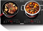 Bol.com Inductie kookplaat - Induction Hob - Elektrische Brander - Induction Cook Top - Inductie Fornuis - Veiligheidsslot - Zwa... aanbieding