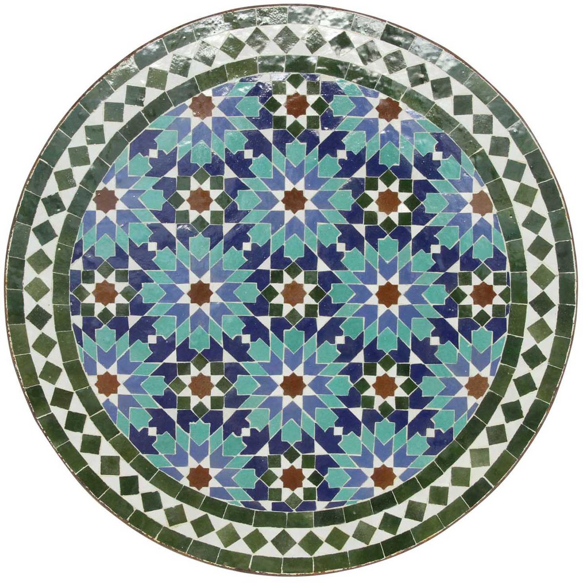 Mozaïek tafel uit Marokko M60-46