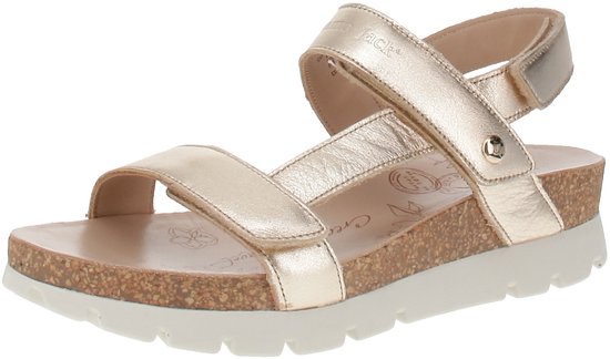 Sandales Panama Jack Selam Shine dorées - Taille 40