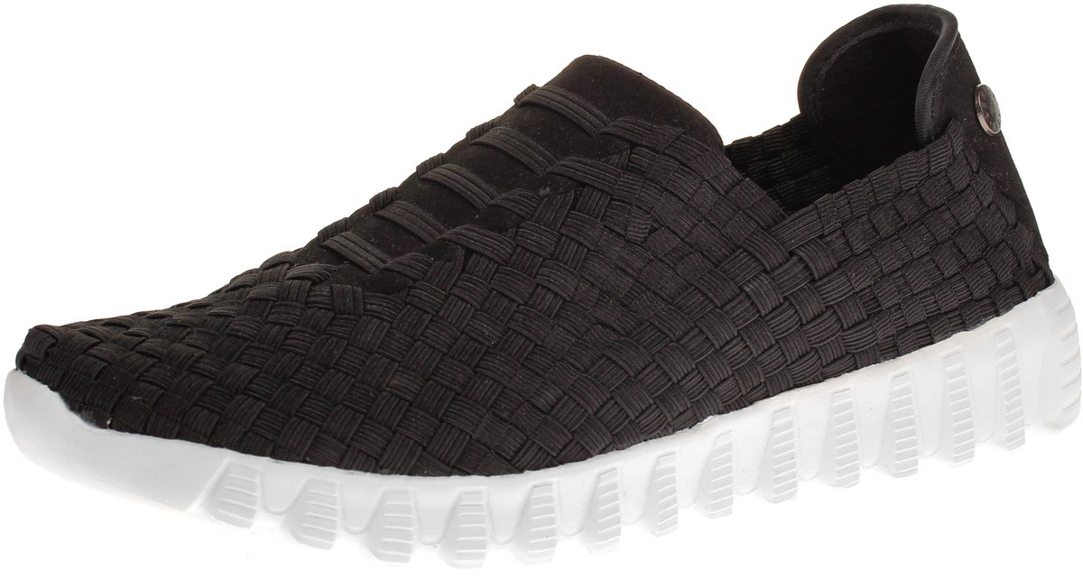 Bernie Mev BM62 Zip Vivaldi - Damestrainers - 001-zwart