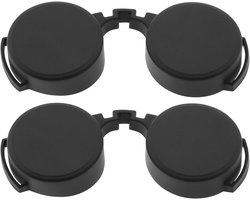 Oculair Cover voor Verrekijker - Bescherming - 2 Stuks - Zwart