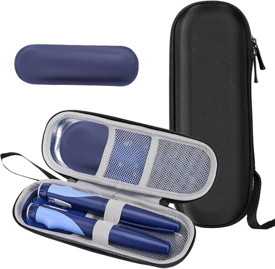 Medische insuline-pen koelbox voor op reis, biedt plaats insuline