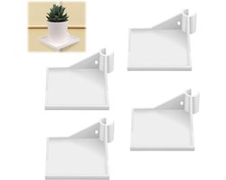 Inova Plus - Kweektent hoekframe met planken - Ideale groeitent voor de hobbytuinier - Incl. opslagplanken - 4-delig pakket