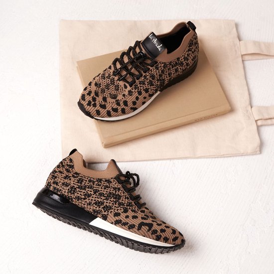 La Strada Baskets à enfiler à imprimé léopard femme - taille 39