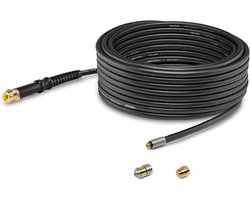 Kärcher PC 15 Rioolslang set - Hogedrukreiniger accessoire - 15 meter - Diverse spuitmonden - Flexibel