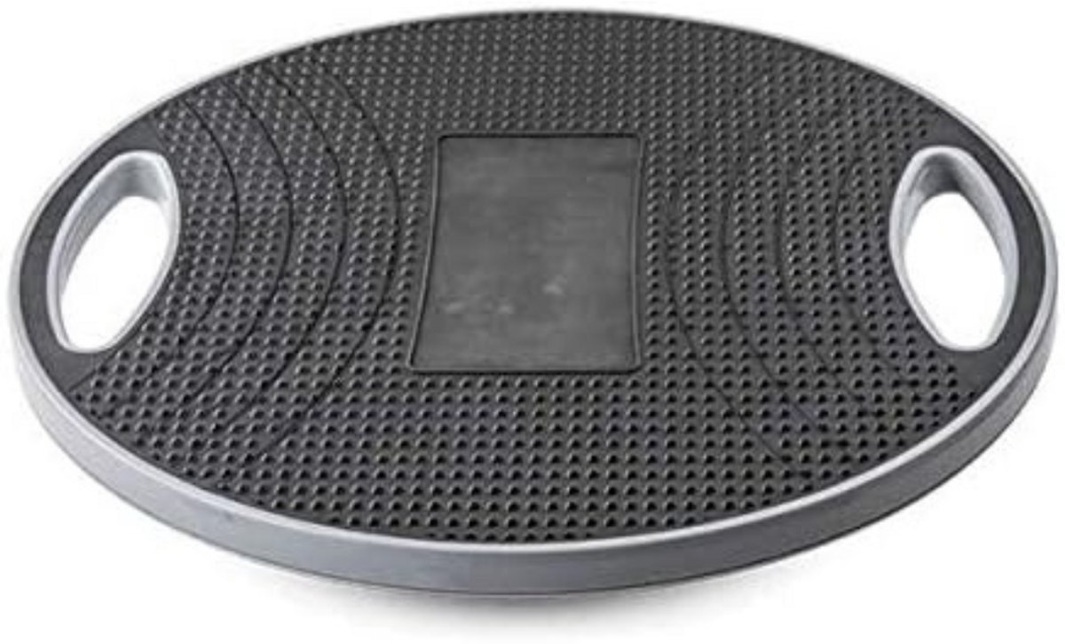 DD® Balanstrainer - Fitness Trampoline - Balansbord - 42x42x9cm - Zwart