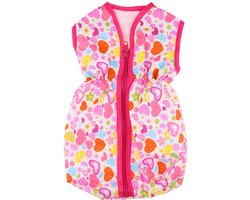 foto van Johntoy Slaapzak Babypop Rose 38 Cm Roze