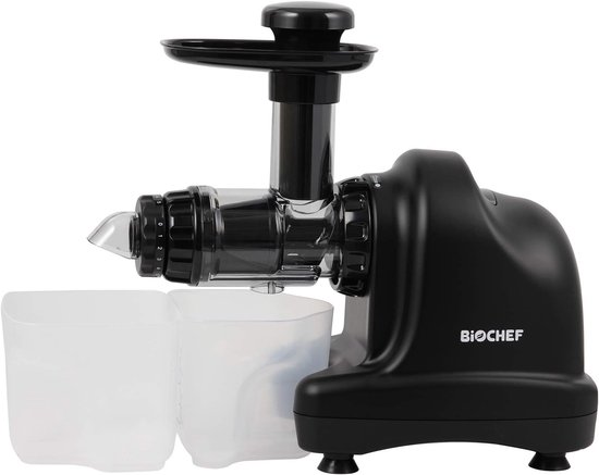 BioChef JU-BC-AX-AU citruspers/sapmaker Slowjuicer 150 W Zwart, Rood, Transparant van BioChef — afbeelding 2