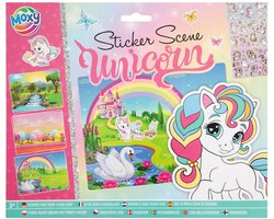 Ontwerp je Eigen Sticker Scene - Eenhoorn