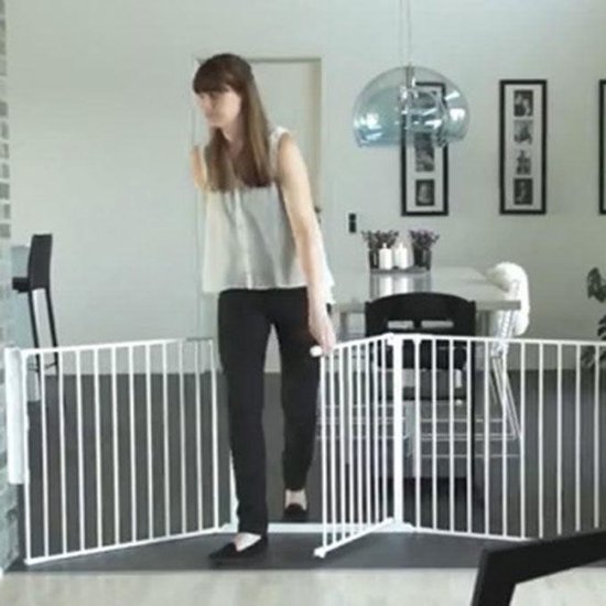 Babydan Flex L Veiligheidshekje 90 t/m 223 cm Wit