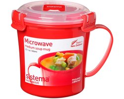 Sistema Microwave - Soepbeker magnetron - Met stoomklep - Medium - 656ml