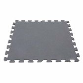 Intex Vloertegels - 8 stuks - 50 x 50 x 0,5 cm - Grijs