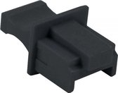 InLine RJ45 (m) afsluitcovers voor RJ45 (v) poorten met platte greep - 10 stuks / zwart